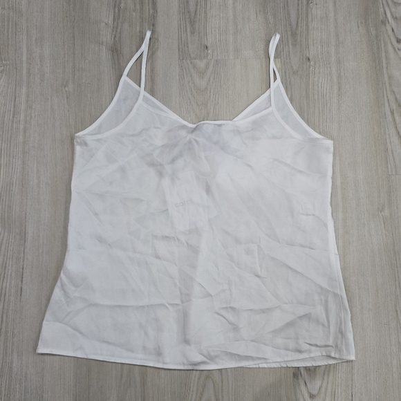 CO|TE White Jolly Tank Top  IT42 / US 6 Made In Italy NWT - Picture 5 of 6